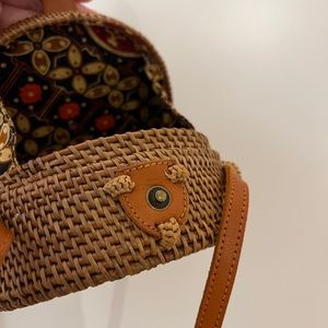 Brand new rattan bag from Dover Street Market